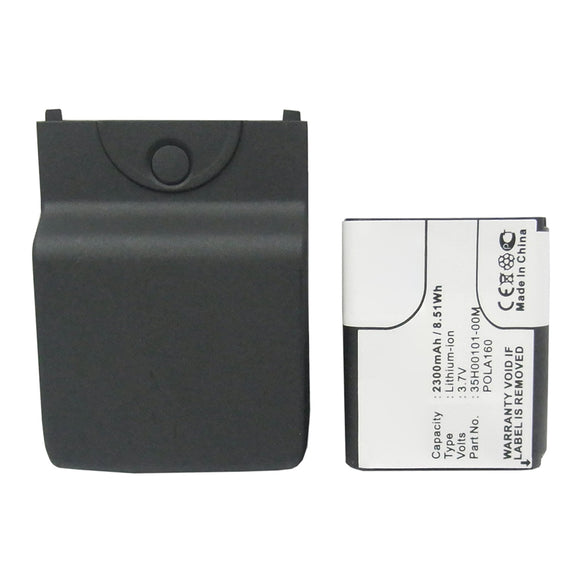 Batteries N Accessories BNA-WB-L15617 Cell Phone Battery - Li-ion, 3.7V, 2300mAh, Ultra High Capacity - Replacement for HTC 35H00101-00M Battery