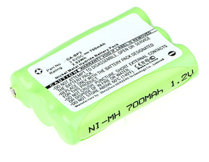 Batteries N Accessories BNA-WB-H1048 2-Way Radio Battery - Ni-MH, 3.6, 700mAh, Ultra High Capacity Battery - Replacement for Cobra GA-BP3 Battery