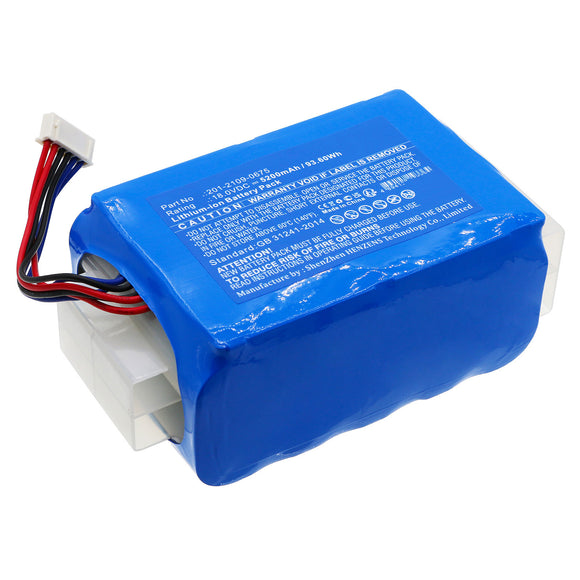 Batteries N Accessories BNA-WB-L19058 Vacuum Cleaner Battery - Li-ion, 18V, 5200mAh, Ultra High Capacity - Replacement for Ecovacs 201-2109-0675 Battery