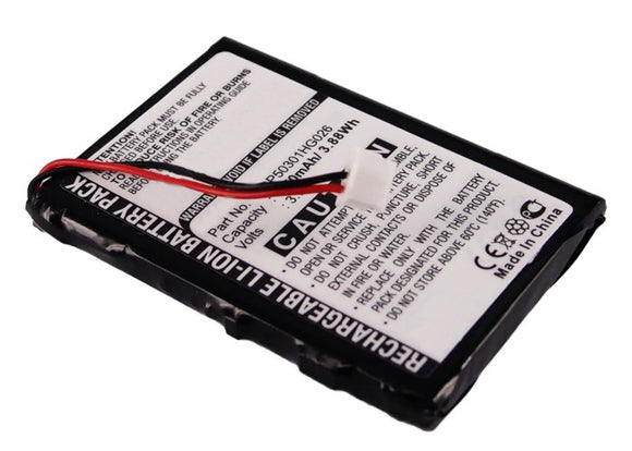 Batteries N Accessories BNA-WB-L4126 GPS Battery - Li-Ion, 3.7V, 1050 mAh, Ultra High Capacity Battery - Replacement for FireDogGolf GP50301HG026 Battery