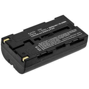 Batteries N Accessories BNA-WB-L11405 Equipment Battery - Li-ion, 7.4V, 2600mAh, Ultra High Capacity - Replacement for Fuji FSC Battery