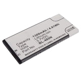Batteries N Accessories BNA-WB-L12286 Cell Phone Battery - Li-ion, 3.7V, 1300mAh, Ultra High Capacity - Replacement for LG BL-48ON Battery