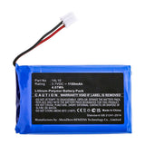 Batteries N Accessories BNA-WB-P16198 Personal Care Battery - Li-Pol, 3.7V, 1100mAh, Ultra High Capacity - Replacement for Hairmax 14L10 Battery