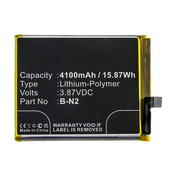 Batteries N Accessories BNA-WB-P15680 Cell Phone Battery - Li-Pol, 3.87V, 4100mAh, Ultra High Capacity - Replacement for VIVO B-N2 Battery