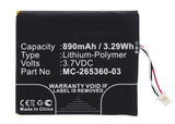 Batteries N Accessories BNA-WB-P7188 E Book E Reader Battery - Li-Pol, 3.7V, 890 mAh, Ultra High Capacity Battery - Replacement for Amazon 58-000083 Battery