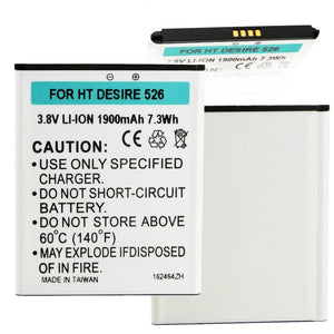 Batteries N Accessories BNA-WB-BLI-1455-1.9 Tablet Battery - Li-Ion, 3.8V, 2000 mAh, Ultra High Capacity Battery - Replacement for HTC BOPL4100 Battery