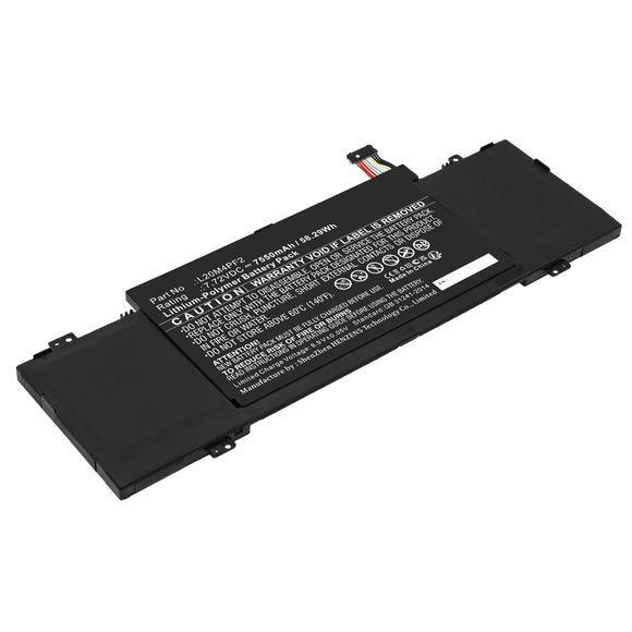 Batteries N Accessories BNA-WB-L18075 Laptop Battery - Li-Pol, 7.72V, 7550mAh, Ultra High Capacity - Replacement for Lenovo L20C4PF2 Battery