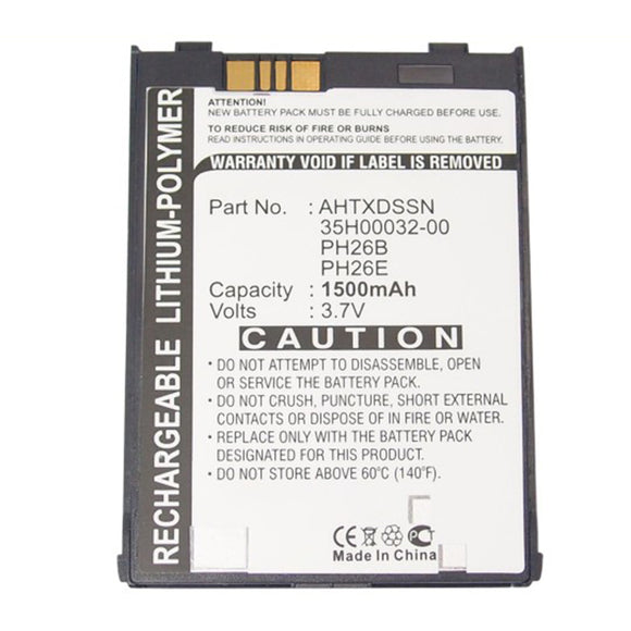 Batteries N Accessories BNA-WB-P16953 Cell Phone Battery - Li-Pol, 3.7V, 1500mAh, Ultra High Capacity - Replacement for Siemens PH26B Battery