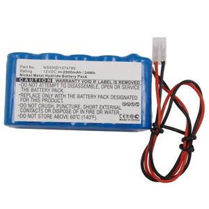 Batteries N Accessories BNA-WB-H9346 Medical Battery - Ni-MH, 12V, 2000mAh, Ultra High Capacity - Replacement for Biocare NS200D1374789 Battery