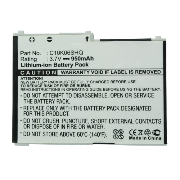 Batteries N Accessories BNA-WB-L16363 Cell Phone Battery - Li-ion, 3.7V, 950mAh, Ultra High Capacity - Replacement for Kyocera TXBAT10186 Battery