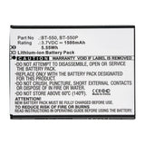 Batteries N Accessories BNA-WB-L16370 Cell Phone Battery - Li-ion, 3.7V, 1500mAh, Ultra High Capacity - Replacement for Leagoo BT-550 Battery