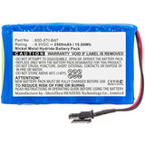 Batteries N Accessories BNA-WB-H8505 Alarm System Battery - Ni-MH, 6V, 2500mAh, Ultra High Capacity - Replacement for GE 600-XTI-BAT Battery