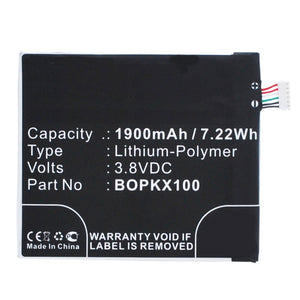 Batteries N Accessories BNA-WB-P9501 Cell Phone Battery - Li-Pol, 3.8V, 1900mAh, Ultra High Capacity - Replacement for HTC 35H00237-00M Battery