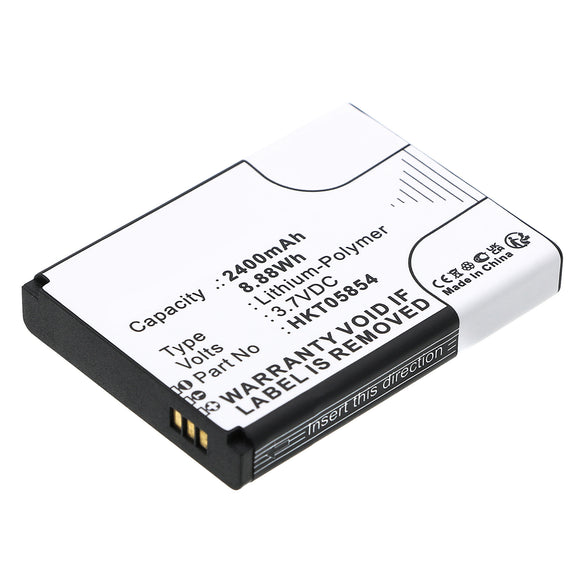 Batteries N Accessories BNA-WB-P18821 Satellite Phone Battery - Li-Pol, 3.7V, 2400mAh, Ultra High Capacity - Replacement for Thuraya HKT05854 Battery