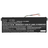 Batteries N Accessories BNA-WB-P18470 Laptop Battery - Li-Pol, 15.4V, 3500mAh, Ultra High Capacity - Replacement for Acer AP19B5L Battery