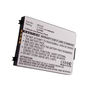 Batteries N Accessories BNA-WB-L16688 Player Battery - Li-ion, 3.7V, 1100mAh, Ultra High Capacity - Replacement for Medion BP-LP1000 Battery