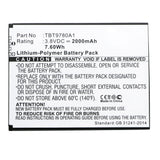 Batteries N Accessories BNA-WB-P11625 Cell Phone Battery - Li-Pol, 3.8V, 2000mAh, Ultra High Capacity - Replacement for Highscreen TBT9780A1 Battery