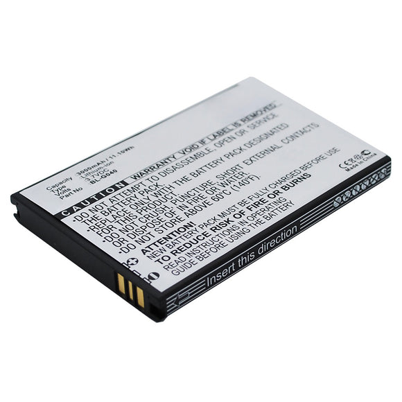 Batteries N Accessories BNA-WB-L11563 Cell Phone Battery - Li-ion, 3.7V, 3000mAh, Ultra High Capacity - Replacement for GIONEE BL-G040 Battery