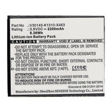 Batteries N Accessories BNA-WB-L11508 Cell Phone Battery - Li-ion, 3.8V, 2200mAh, Ultra High Capacity - Replacement for Gigaset V30145-K1310-X463 Battery