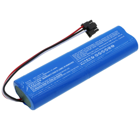 Batteries N Accessories BNA-WB-L17711 Vacuum Cleaner Battery - Li-ion, 14.4V, 2600mAh, Ultra High Capacity - Replacement for Xiaomi MH1-4S1P-SC Battery