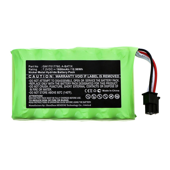 Batteries N Accessories BNA-WB-H14198 Equipment Battery - Ni-MH, 7.2V, 1800mAh, Ultra High Capacity - Replacement for X-Rite GM17017780 Battery