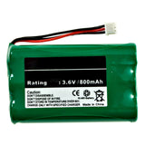 Batteries N Accessories BNA-WB-H9265 Cordless Phone Battery - Ni-MH, 3.6V, 850mAh, Ultra High Capacity - Replacement for Plantronics 6342101 Battery