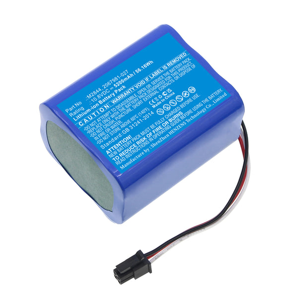 Batteries N Accessories BNA-WB-L17485 Medical Battery - Li-ion, 10.8V, 5200mAh, Ultra High Capacity - Replacement for GE 2067981-027 Battery