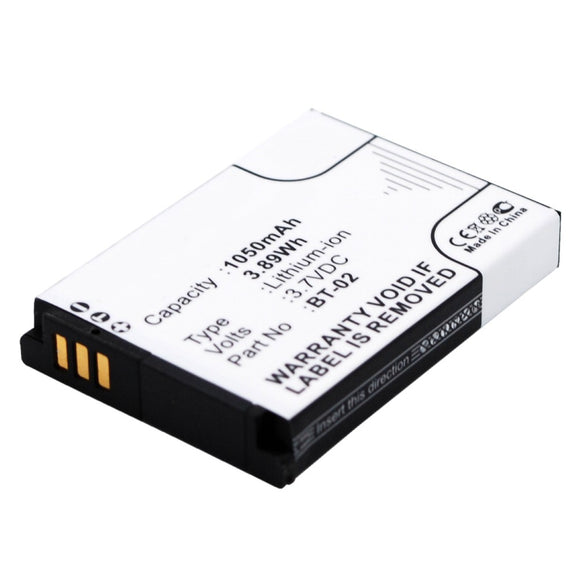 Batteries N Accessories BNA-WB-L9158 Digital Camera Battery - Li-ion, 3.7V, 1050mAh, Ultra High Capacity - Replacement for SeaLife SL7404 Battery