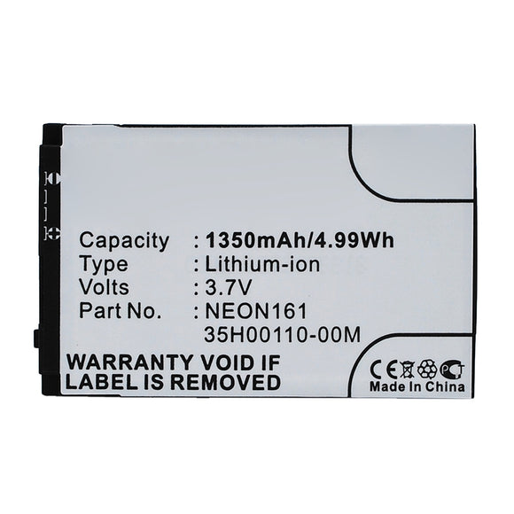 Batteries N Accessories BNA-WB-L15631 Cell Phone Battery - Li-ion, 3.7V, 1350mAh, Ultra High Capacity - Replacement for HTC 35H00110-00M Battery