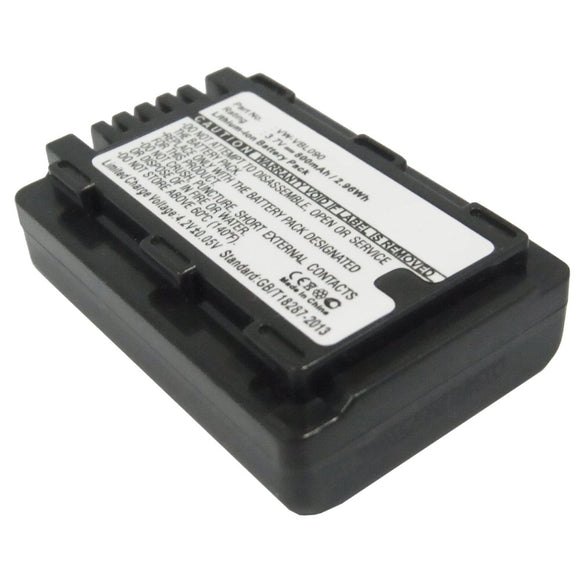 Batteries N Accessories BNA-WB-L9097 Digital Camera Battery - Li-ion, 3.7V, 800mAh, Ultra High Capacity - Replacement for Panasonic VW-VBL090 Battery
