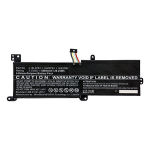 Batteries N Accessories BNA-WB-P16623 Laptop Battery - Li-Pol, 7.5V, 3900mAh, Ultra High Capacity - Replacement for Lenovo L16C2PB1 Battery