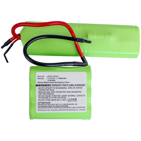 Batteries N Accessories BNA-WB-H8680 Vacuum Cleaners Battery - Ni-MH, 12V, 1300mAh, Ultra High Capacity Battery - Replacement for AEG 4055132304 Battery