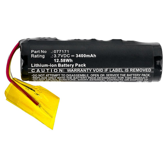 Batteries N Accessories BNA-WB-L11060 Speaker Battery - Li-ion, 3.7V, 3400mAh, Ultra High Capacity - Replacement for Bose 77171 Battery