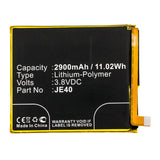 Batteries N Accessories BNA-WB-P16453 Cell Phone Battery - Li-Pol, 3.8V, 2900mAh, Ultra High Capacity - Replacement for Motorola JE40 Battery