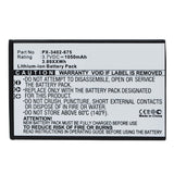 Batteries N Accessories BNA-WB-L13220 Cell Phone Battery - Li-ion, 3.7V, 1050mAh, Ultra High Capacity - Replacement for Simvalley PX-3402 Battery