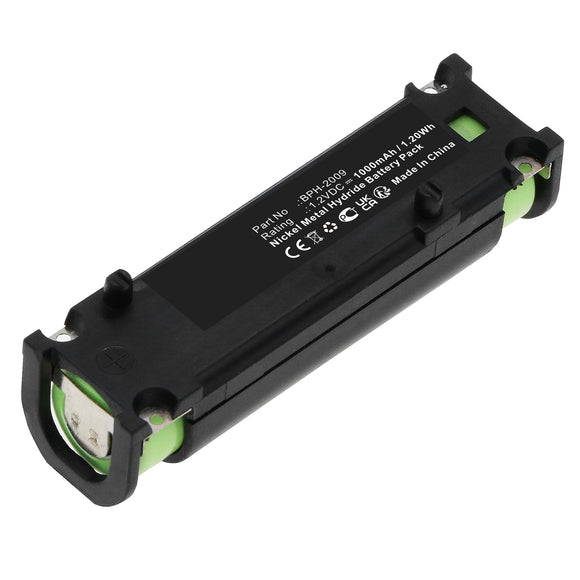 Batteries N Accessories BNA-WB-H18261 Equipment Battery - Ni-MH, 1.2V, 1000mAh, Ultra High Capacity - Replacement for RKI BPH-2009 Battery