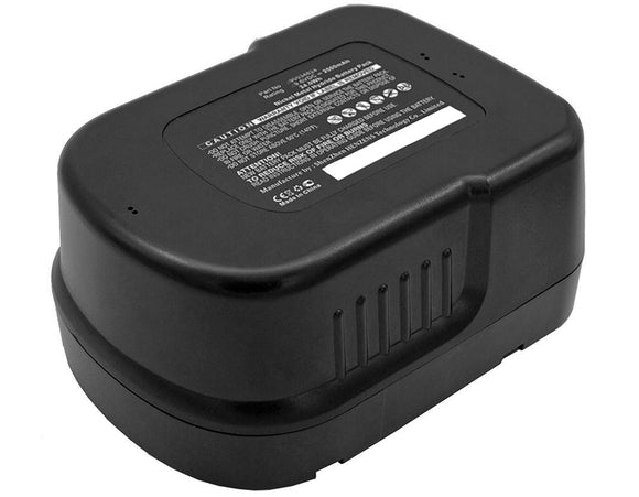 Batteries N Accessories BNA-WB-H6306 Power Tools Battery - Ni-MH, 9.6V, 2500 mAh, Ultra High Capacity Battery - Replacement for Black & Decker 90534824 Battery