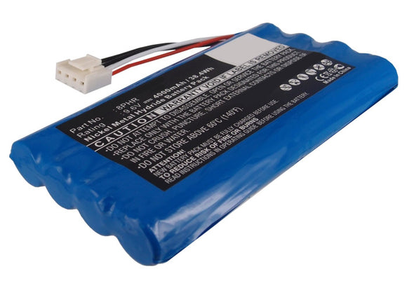 Batteries N Accessories BNA-WB-H11457 Medical Battery - Ni-MH, 9.6V, 4000mAh, Ultra High Capacity - Replacement for Fukuda T8HR4/3FAUC-5345 Battery