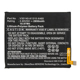 Batteries N Accessories BNA-WB-P11511 Cell Phone Battery - Li-Pol, 3.85V, 2850mAh, Ultra High Capacity - Replacement for Gigaset V30145-K1310-X465 Battery