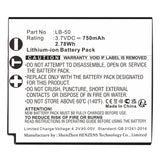 Batteries N Accessories BNA-WB-L18519 Transmitters & Receiver Battery - Li-ion, 3.7V, 750mAh, Ultra High Capacity - Replacement for Lectrosonics LB-50 Battery