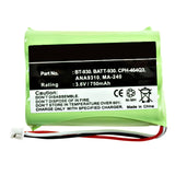 Batteries N Accessories BNA-WB-H302 Cordless Phone Battery - Ni-MH, 3.6 Volt, 750 mAh, Ultra Hi-Capacity Battery