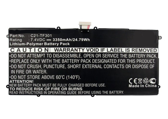 Batteries N Accessories BNA-WB-L8232 Cell Phone Battery - Li-ion, 3.8V, 2000mAh, Ultra High Capacity Battery - Replacement for Asus C11P1506 Battery