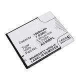 Batteries N Accessories BNA-WB-L9846 Cell Phone Battery - Li-ion, 3.7V, 1900mAh, Ultra High Capacity - Replacement for Archos AC50BL Battery