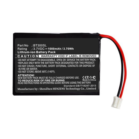 Batteries N Accessories BNA-WB-L15778 GPS Battery - Li-ion, 3.7V, 1000mAh, Ultra High Capacity - Replacement for Globalstar BT-300 Battery