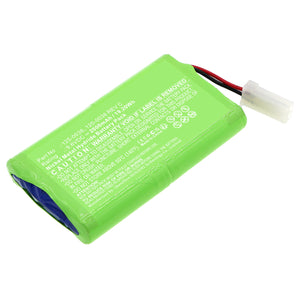 Batteries N Accessories BNA-WB-H17923 Equipment Battery - Ni-MH, 9.6V, 2000mAh, Ultra High Capacity - Replacement for Franklin 125-0036 Battery