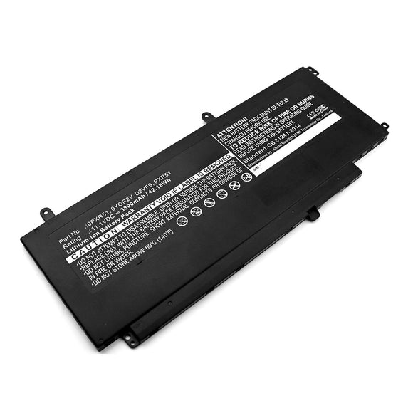 Batteries N Accessories BNA-WB-L10706 Laptop Battery - Li-ion, 11.1V, 3800mAh, Ultra High Capacity - Replacement for Dell D2VF9 Battery