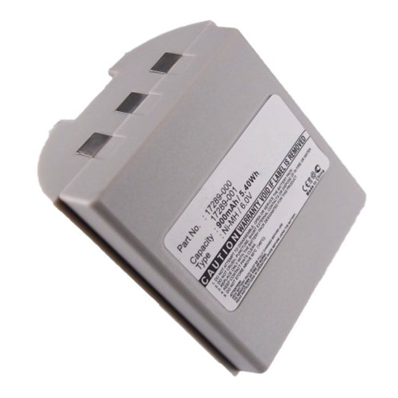 Batteries N Accessories BNA-WB-H16760 Barcode Scanner Battery - Ni-MH, 6V, 900mAh, Ultra High Capacity - Replacement for Symbol 17289-000 Battery