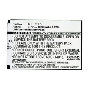 Batteries N Accessories BNA-WB-L16968 DAB Digital Battery - Li-ion, 3.7V, 1050mAh, Ultra High Capacity - Replacement for Pure M1 Battery