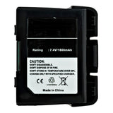 Batteries N Accessories BNA-WB-L1918 Credit Card Reader Battery - Li-Ion, 7.4V, 1800 mAh, Ultra High Capacity Battery - Replacement for VeriFone BPK268-001-01-A Battery