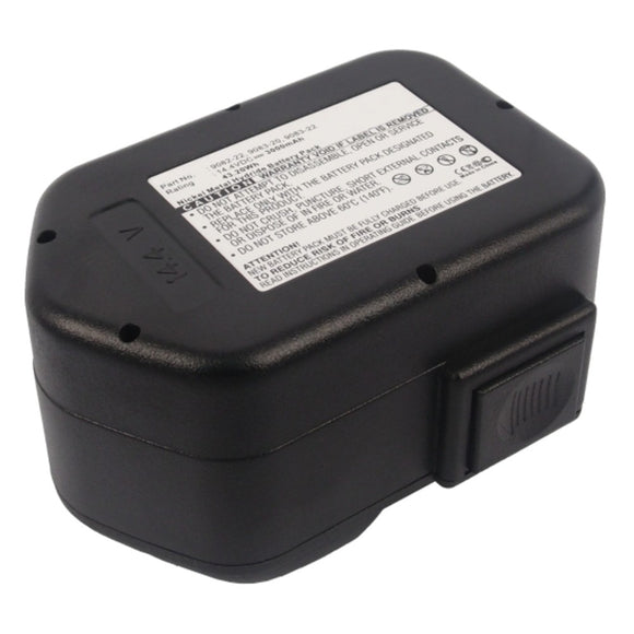Batteries N Accessories BNA-WB-H10912 Power Tool Battery - Ni-MH, 14.4V, 3000mAh, Ultra High Capacity - Replacement for AEG 48-11-1000 Battery